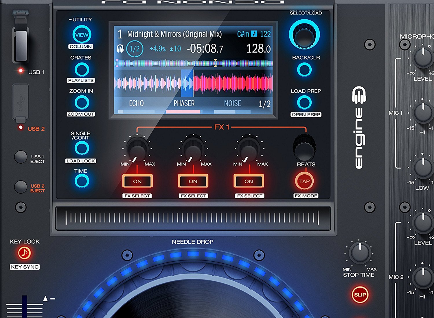 DENON DJ MCX8000 コントローラー　値下げ可能 Amazon | Denon DJ USBメディア対応 スタンドアローン4デッキDJ